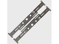 Maradyne Universal Radiator Fan Mounting Brackets; Billet Aluminum (Universal; Some Adaptation May Be Required)