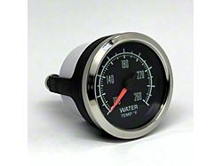Marshall Instruments SCX 60's Muscle 2-1/16-Inch Water Temperature Gauge; 100-260 Fahrenheit; Polished Stainless Steel Bezel (Universal; Some Adaptation May Be Required)