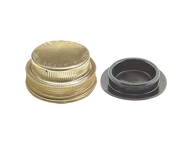 Master Cylinder Filler Cap - Gold - Drum Brakes