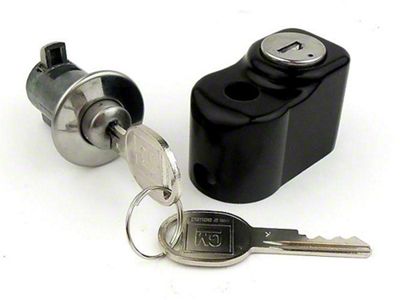 Max Performance Rear Compartment & Spare Tire Lock Kit With Original Keys, Concours Correct PYCT68 Corvette 1968