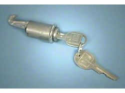 Max Performance Camaro Glove Box Lock, With Late Style Keys 1967-1968