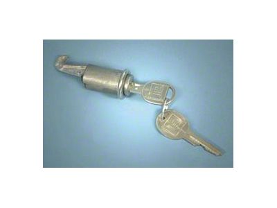 Max Performance Camaro Glove Box Lock, With Late Style Keys 1967-1968