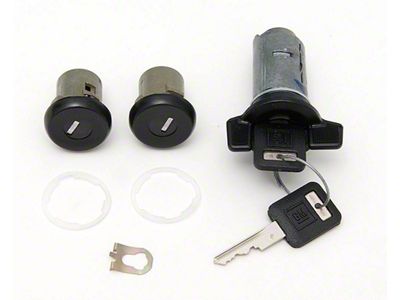 Max Performance Camaro Ignition And Door Lock Kit, With Keys 1985-1988