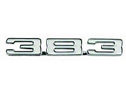 Max Performance, Fender Emblems, 383 C383 (1968 Camaro)