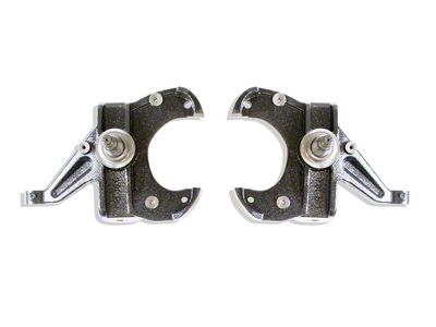 Max Trac 2.50-Inch Front Lowering Spindles (73-87 C10 w/ 1.25-Inch Thick Rotors)