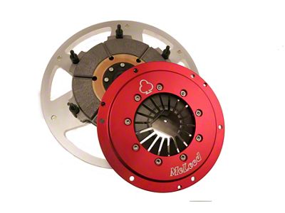 McLeod Mag Force Racing Single Disc Sintered Iron Clutch Kit with 153-Tooth Aluminum Flywheel; Strap Drive; 26-Spline (57-85 Corvette C1, C2, C3 & C4)