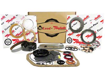 McLeod Performance TH400 Automatic Transmission Overhaul Kit with Tan Friction Discs (65-71 Corvette C3)