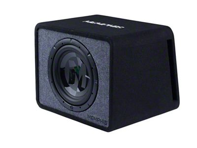 Memphis Audio PRX Loaded Enclosure with Single 12-Inch Subwoofer; 2 ohm (Universal; Some Adaptation May Be Required)