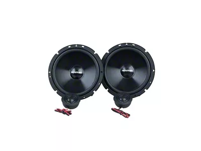 Memphis Audio SR 6.75-Inch 2-Way Component Speakers (Universal; Some Adaptation May Be Required)