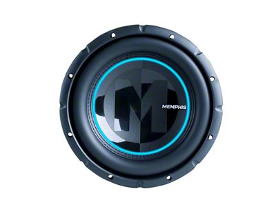 Memphis Audio PRX 10-Inch Subwoofer with RGB; Selectable 1/2/4 ohm (Universal; Some Adaptation May Be Required)