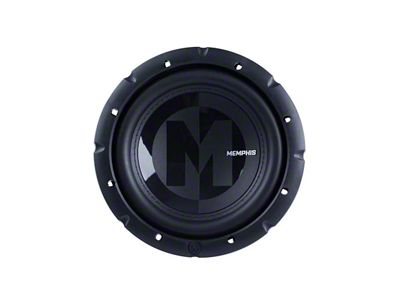 Memphis Audio PRX 8-Inch Subwoofer; Selectable 2/4 ohm (Universal; Some Adaptation May Be Required)