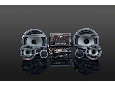 Memphis Audio VIV SixFive Series 3.50-Inch and 6.50-Inch 3-Way Component Speakers (Universal; Some Adaptation May Be Required)