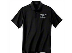 Men's Black Ford Mustang Polo