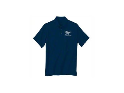 Men's Blue Ford Mustang Polo