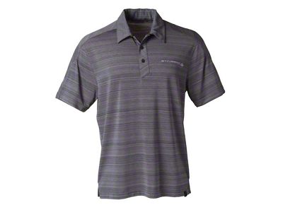 Men's Corvette Stingray Elixir OGIO Petro Gray Polo