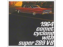 1964 Mercury Comet Cyclone Foldout Sales Brochure