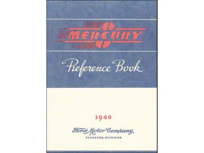 1940 Mercury Owners Manual