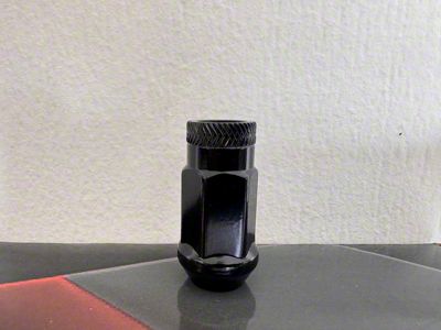 MFlow Racing Black Extended Lug Nut Set with Key; M12x1.5 (82-02 Firebird)