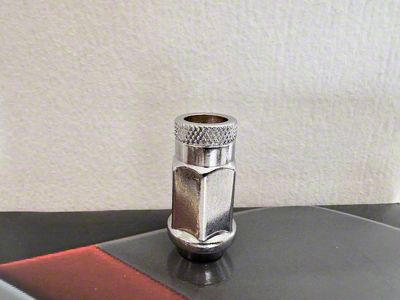 MFlow Racing Chrome Extended Lug Nut Set with Key; M12x1.5 (82-02 Firebird)