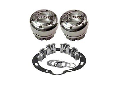 Mile Marker NP203 Transfer Case Conversion Kit with Premium Locking Hubs (73-79 Bronco)