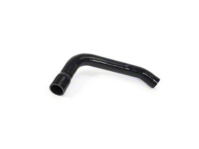 Mishimoto Silicone Lower Radiator Hose; Black (68-72 307/350 V8 Chevelle)