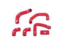 Mishimoto Silicone Hose Kit; Red (90-95 Corvette C4 ZR1)