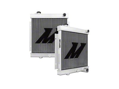 Mishimoto Performance Aluminum Radiator; 2-Row (64-66 289 V8 Mustang)