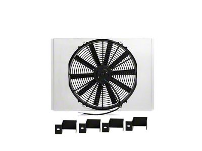 Mishimoto Performance Aluminum Fan Shroud with Fan Controller (63-66 C10, C20, K10, K20, Suburban)