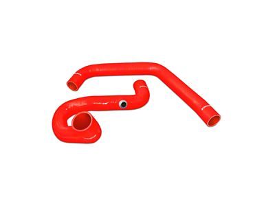 Mishimoto Silicone Coolant Hose Kit; Red (96-00 6.5L C2500, K2500)