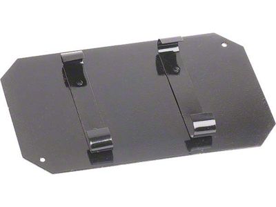 Model A Ford Battery Cover Plate - 5-1/4 Wide - Steel - March 1929-1931