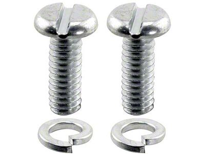 Model A Ford Belt Rail Side Thin Screw & Lock Washer Set