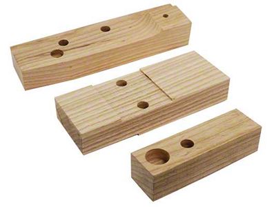 30-31/body Mounting Wood Block Set/6 Piece/pu/aa