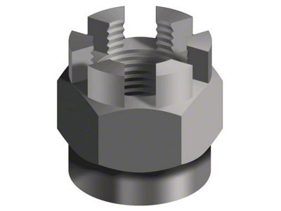 OPR Model A Ford Brake Housing Bolt Nut - Inside Of Drum - Cadmium Plated
