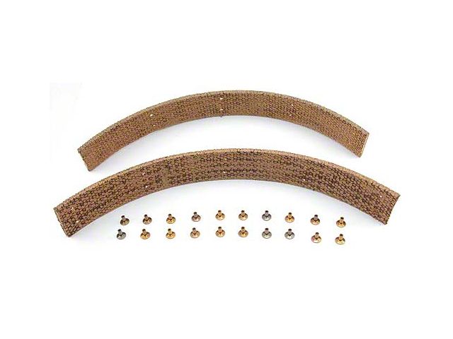 Brake Lining Set/ 2 Pcs/ Woven/ Does 1 Wheel