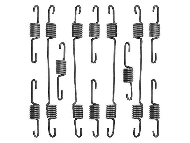 Model A Ford Brake Retracting Spring Set - 12 Pieces