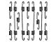 Model A Ford Brake Retracting Spring Set - 12 Pieces