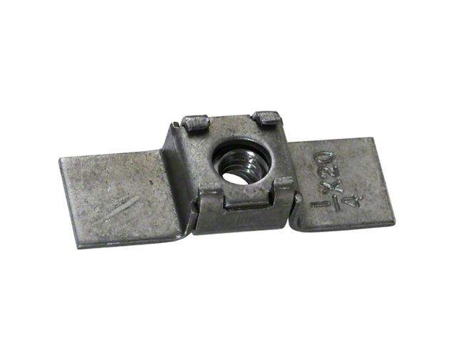 Model A Ford Cage Nut - 1/4-20 - Plain Steel