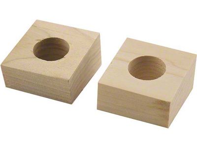 Cowl Lamp Mounting Wooden Spacers (1930-1931 Model A)