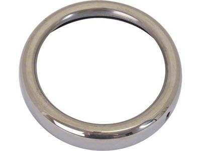 Model A Ford Cowl Lamp Rim - Stainless Steel