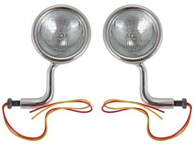 28-29 Cowl Lights W/ Turn Signals