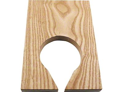 Model A Ford Dome Lamp Wood Block - Tudor & Sedan Delivery (For Tudor 55-B & Sedan Delivery only)