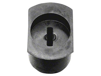 Model A Ford Door Check Bumper - Rubber - Original Larger Flanged Style