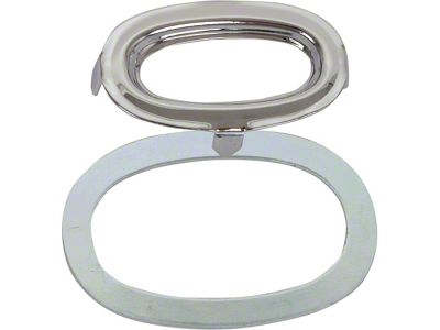 OPR Door Handle Escutcheon Set/4 pcs/Open Car/ 1931 (Roadster & Phaeton)