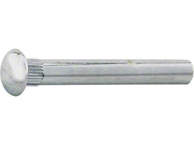 Model A Ford Door Hinge Pin - Closed Car - Oversized - Polished Chrome - 1-13/16 X .245