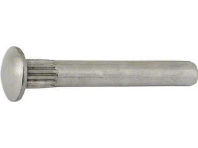 Model A Ford Door Hinge Pin - Closed Car - Oversized - Stainless Steel - 1-13/16 X .245 (For passenger & pickup)