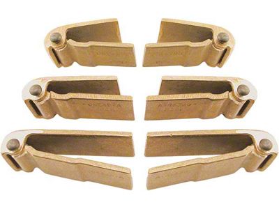 Model A Ford Door Hinge Set - Bronze - Coupe & Tudor Sedan & Pickup