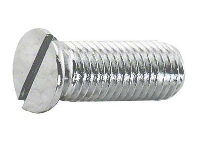 Model A Ford Door Hinge To Body Screw - 5/16-24 X 1 - Chrome