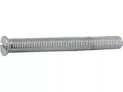 Model A Ford Door Hinge To Body Screw - 5/16-24 X 3 - Chrome (Also Sedan Delivery rear-Doors & 5 Windows)