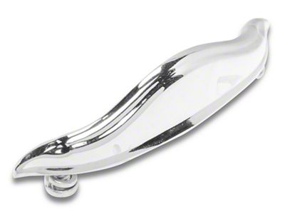 OPR Door Pullhandle/on Window Mldg/ Chrome
