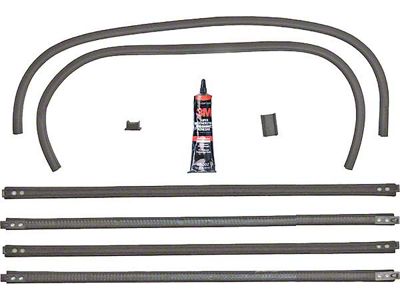 Door Window Channel Kit/ Front/ 28-31 Fordor